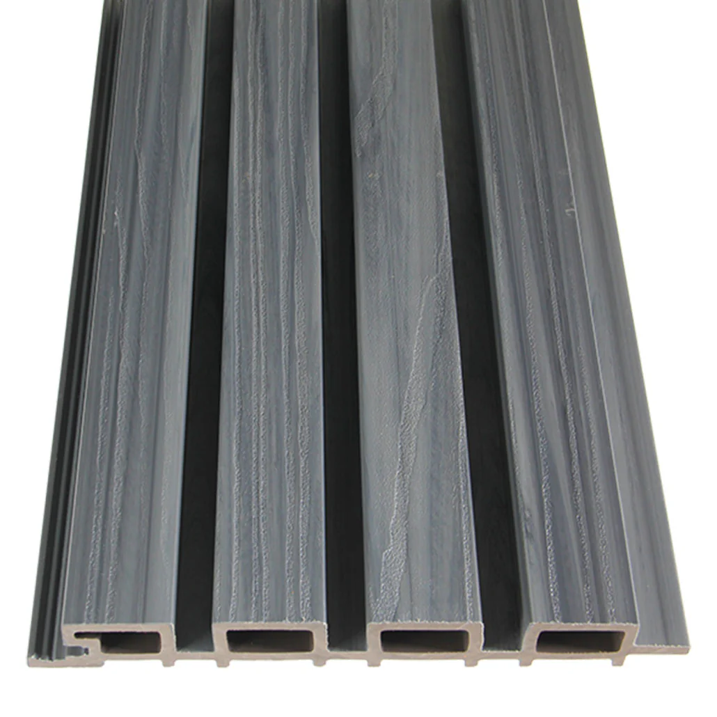Exterior Wall Cladding Panel Stone Grey 290CM | Garden | 3D Wood Grain - Image 3