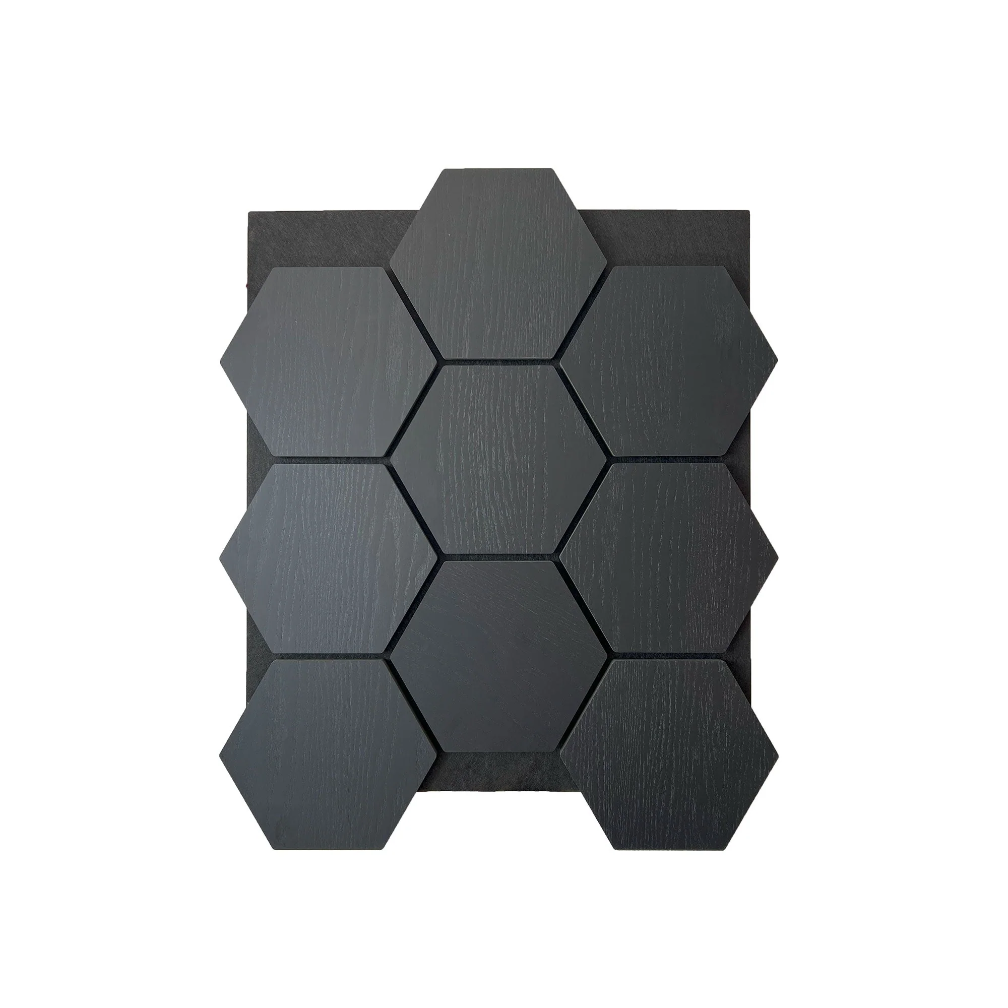 Hexagon Panel Black 81 cm | Acoustic | Wall Decor - Image 2