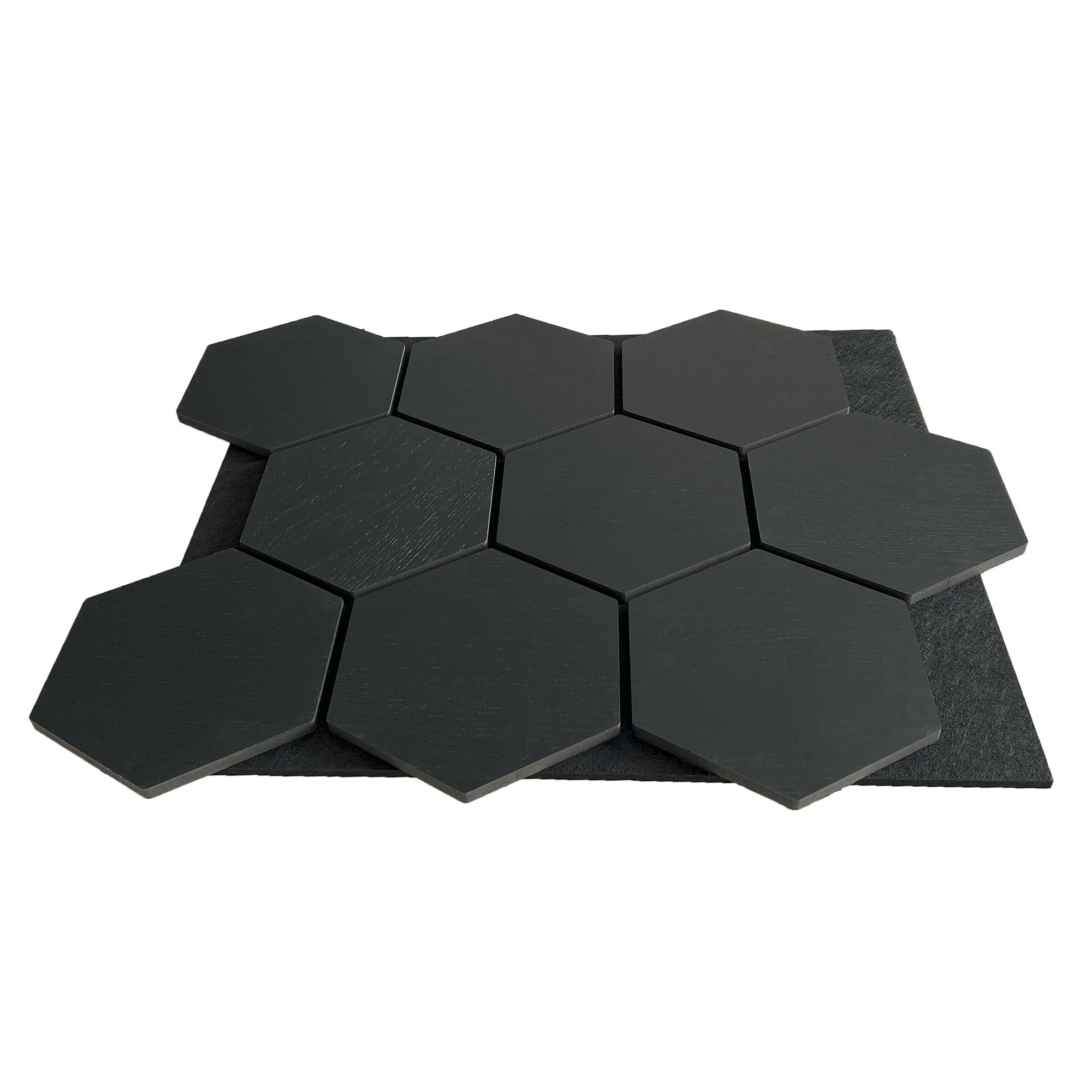 Hexagon Panel Black 81 cm | Acoustic | Wall Decor - Image 3