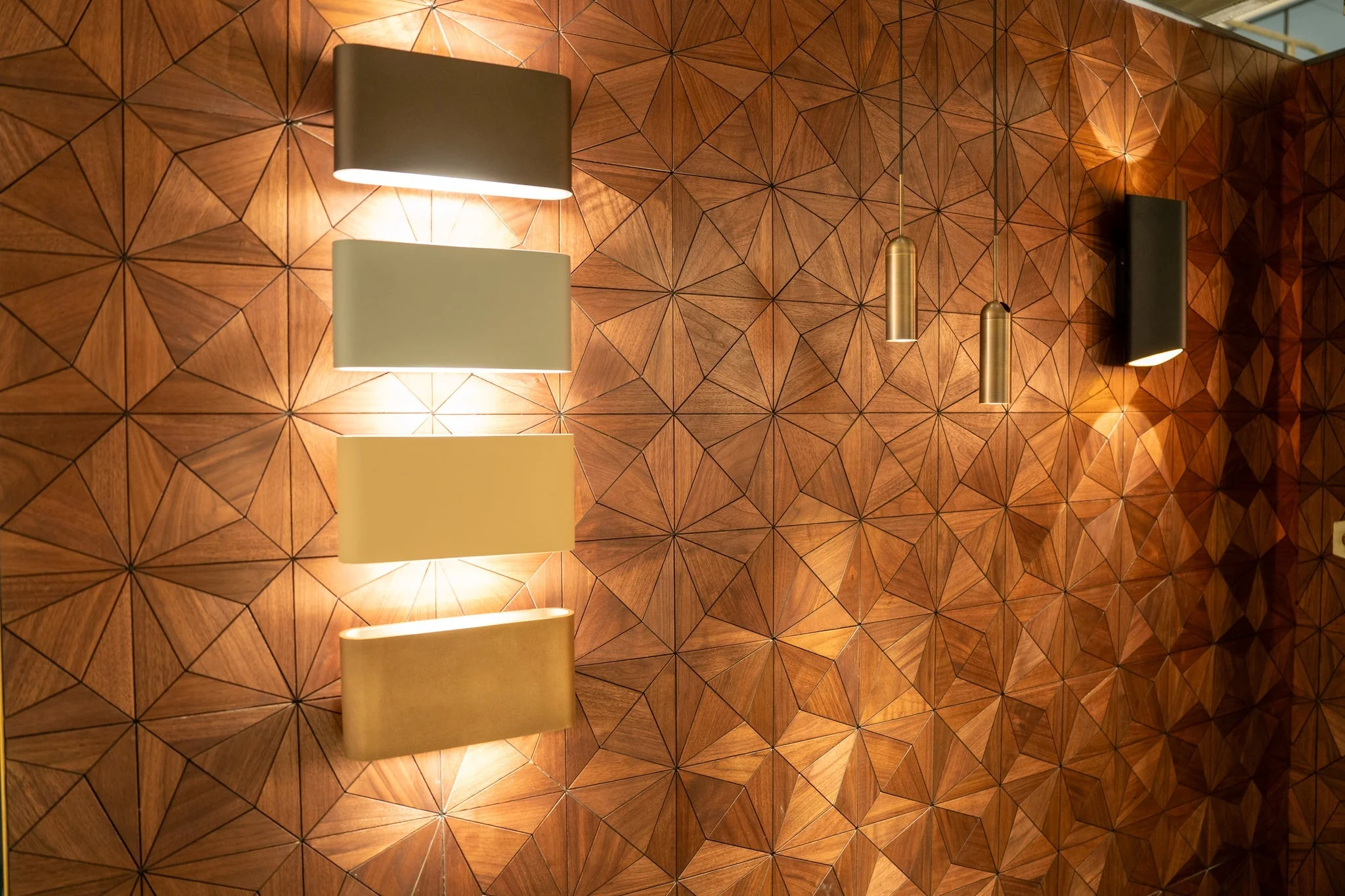 Sample - Decorative Wall Panel | Nolan - Brown | American walnut | Handcrafted | 3D panel - Image 5