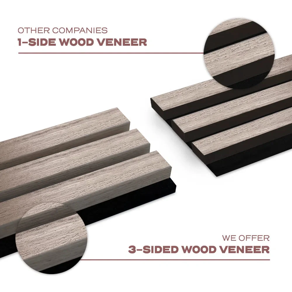 Sample - Wooden Wall Panel | Walnut - Image 3