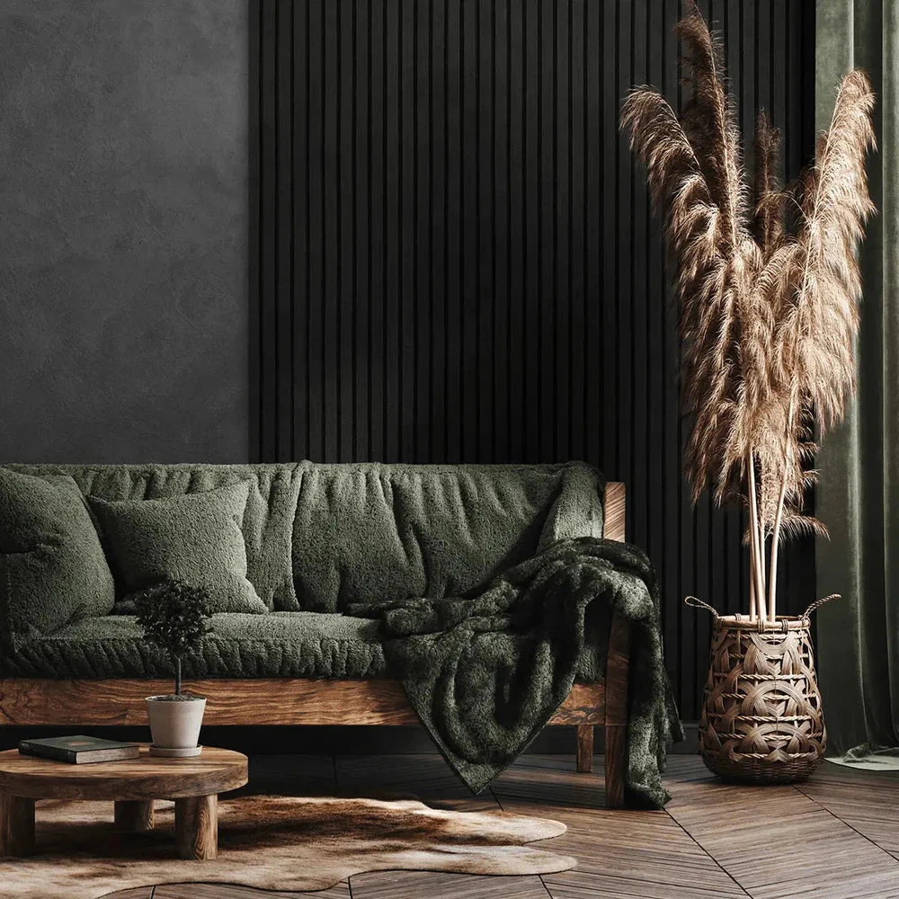 Wooden Wall Panel | Black Oak | Premium 3-sided Wood Veneer - Image 6