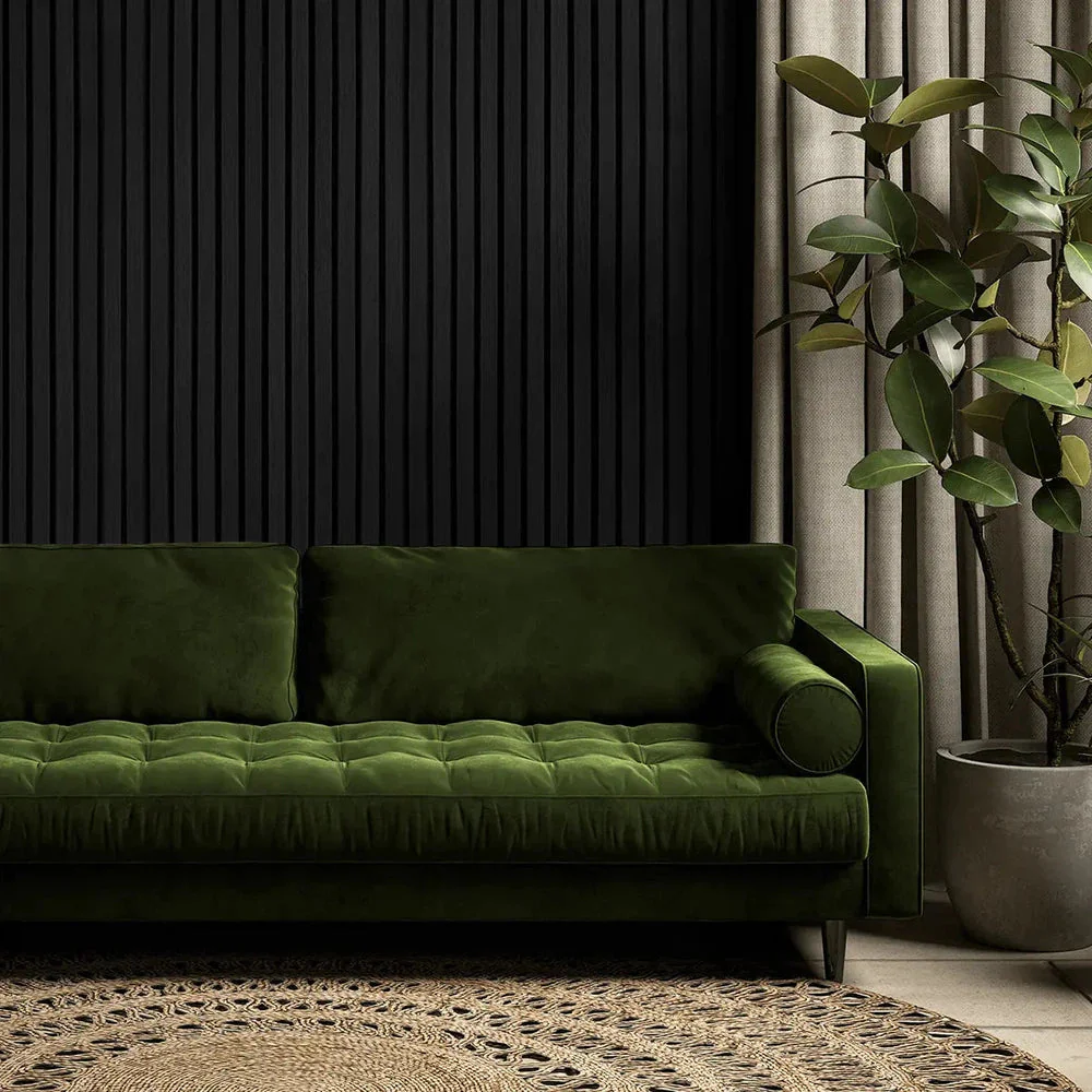 Wooden Wall Panel | Black Oak | Premium 3-sided Wood Veneer - Image 8