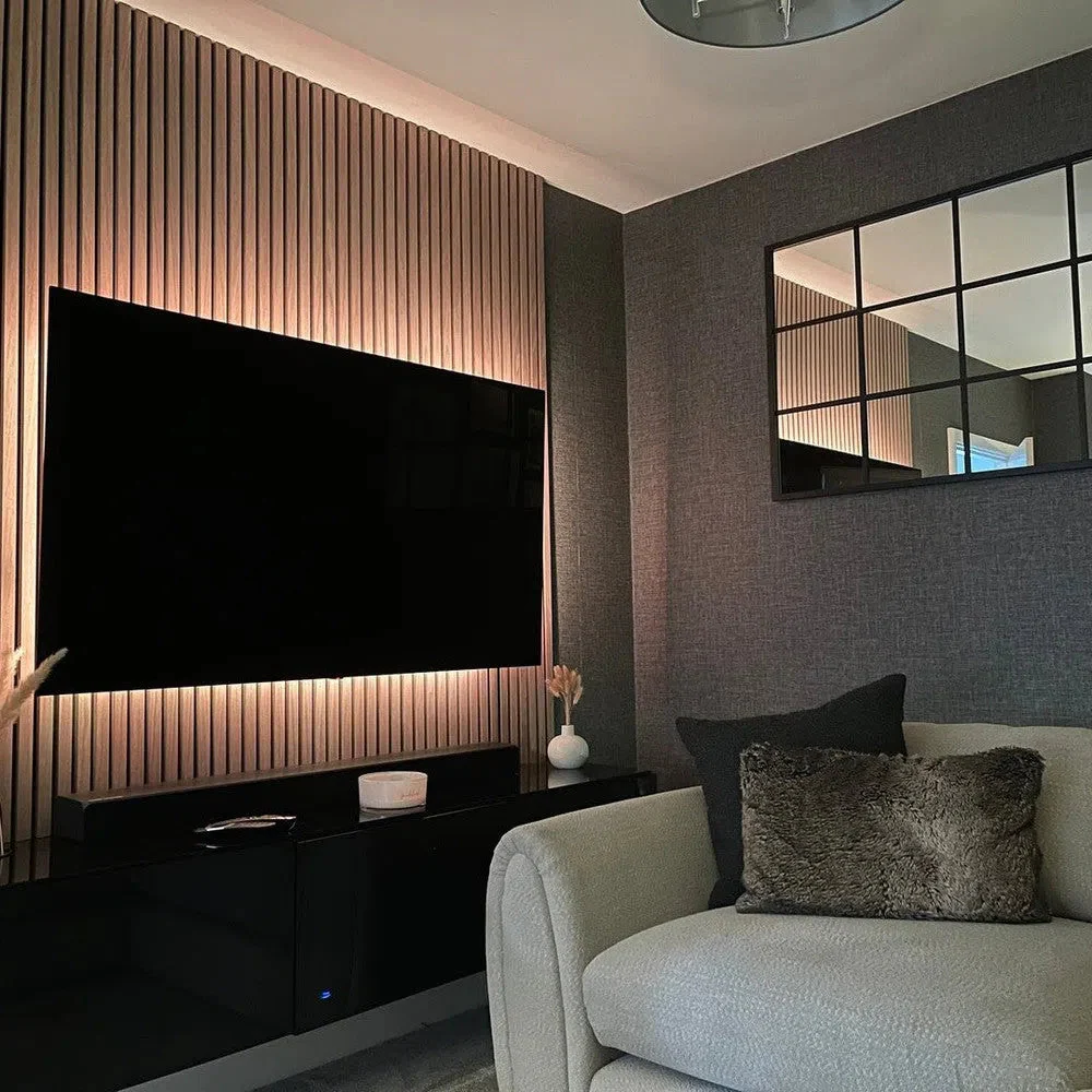 Wooden Wall Panel | Natural Oak | Premium 3-sided Wood Veneer - Image 6
