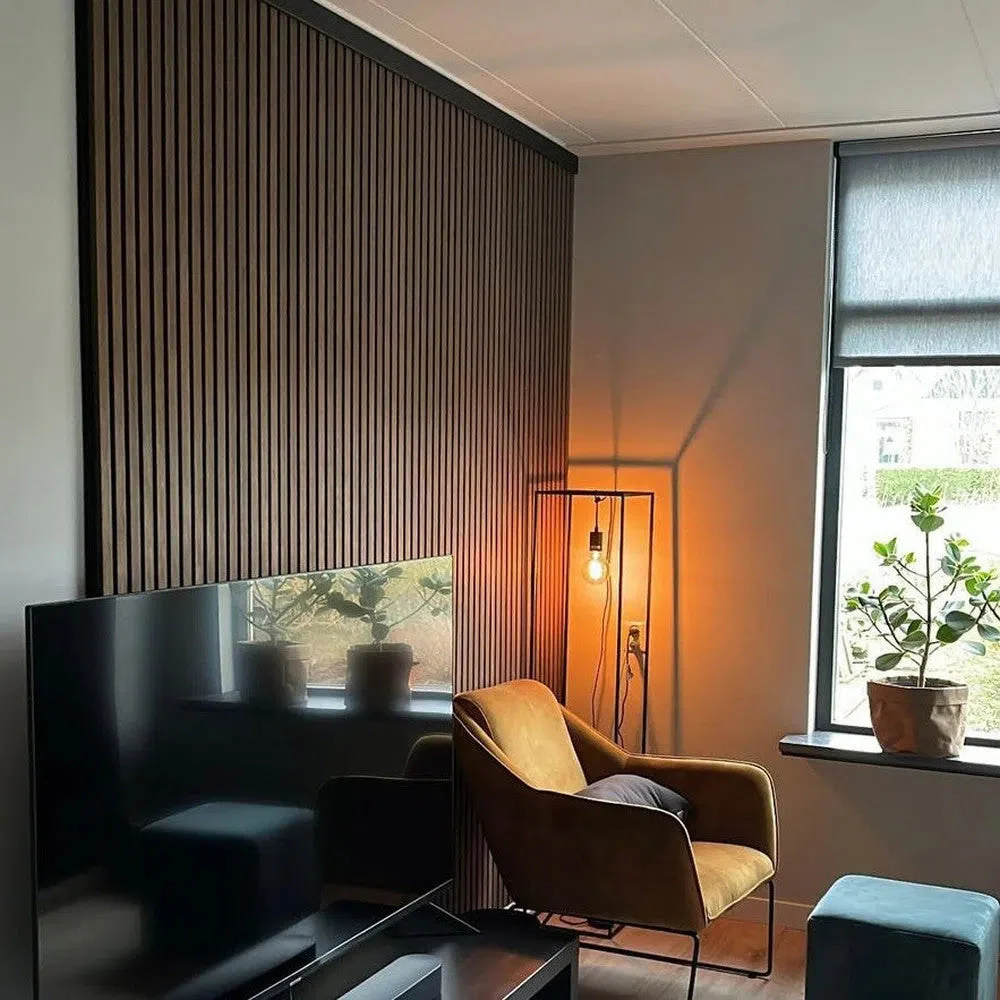 Wooden Wall Panel | Smoked Oak | Premium 3-sided Wood Veneer - Image 4